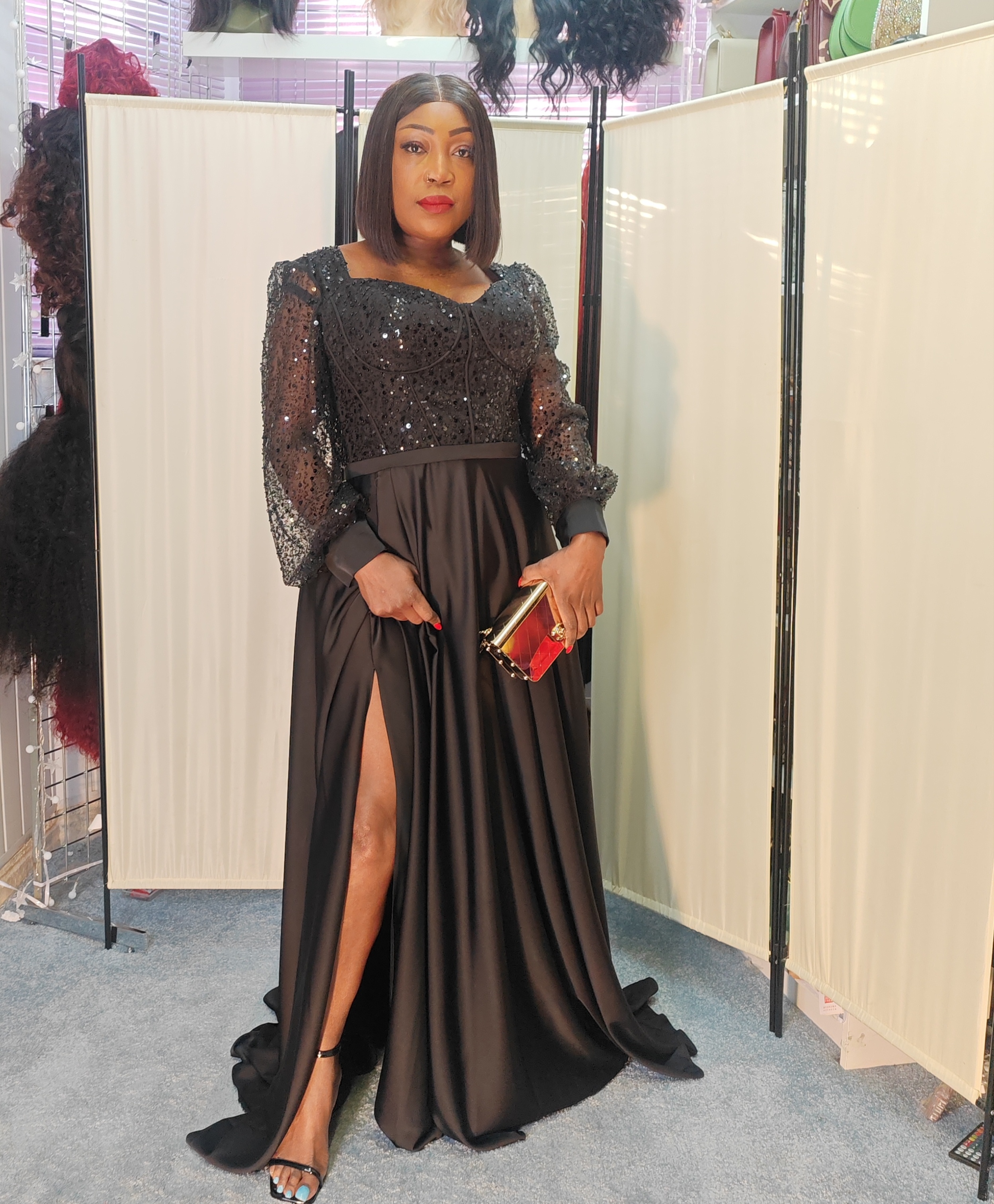 Black Diamond Evening Dres