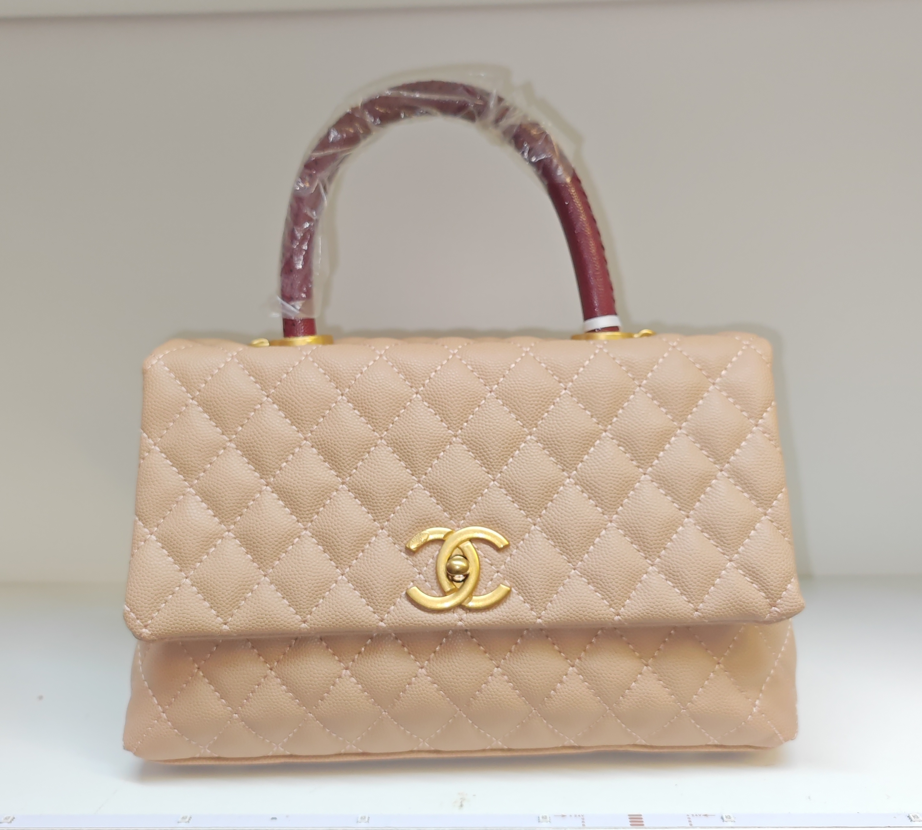 Nude Beige handbag
