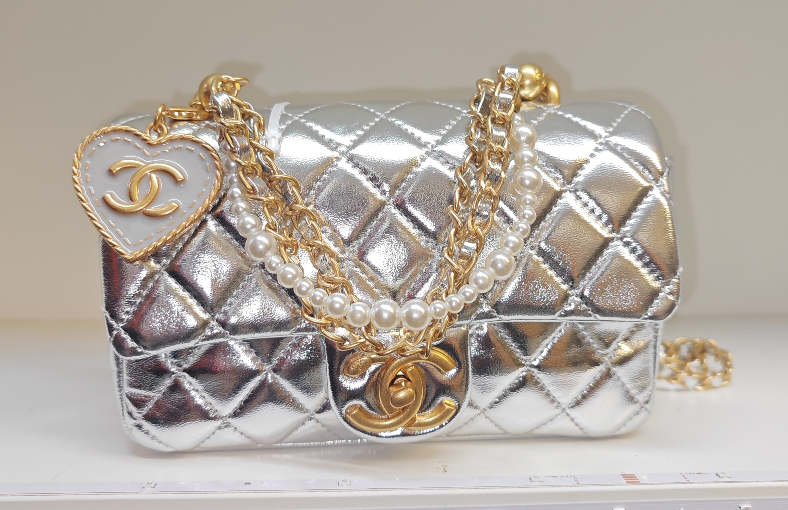 Silver bag